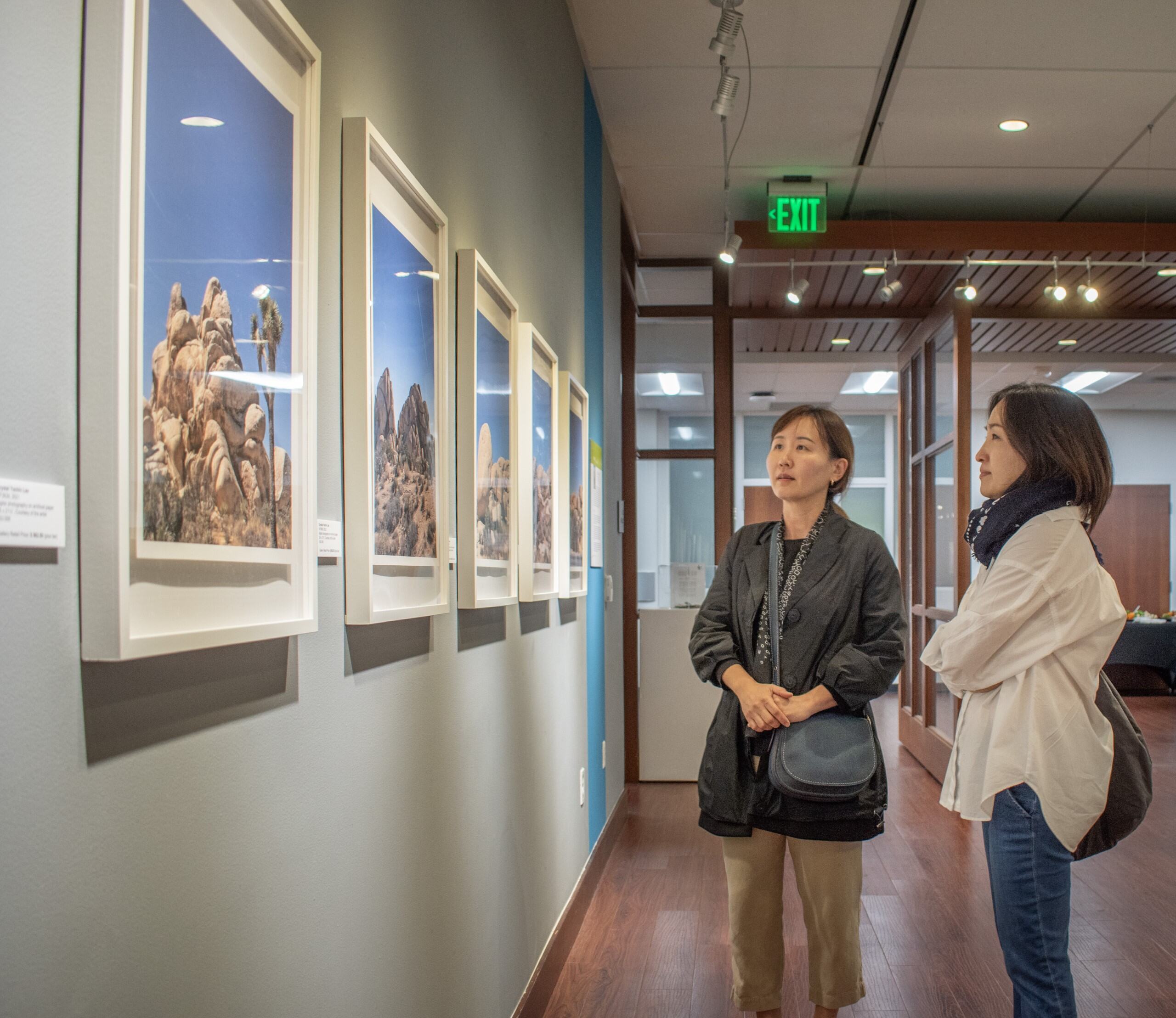 Reception Photo "Cross Currents" , October 16, 2024 to December 15, 2024